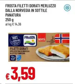 Famila Frosta Filetti Dorati Merluzzo dalla Norvegia in Sottile Panatura offerta