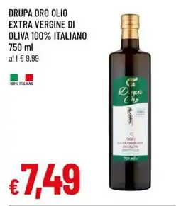 Famila DRUPA ORO OLIO EXTRA VERGINE DI OLIVA 100% ITALIANO offerta