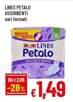 Famila LINES PETALO ASSORBENTI offerta