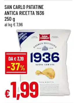 Famila SAN CARLO PATATINE ANTICA RICETTA 1936 offerta