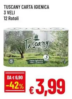 Famila TUSCANY CARTA IGIENICA offerta