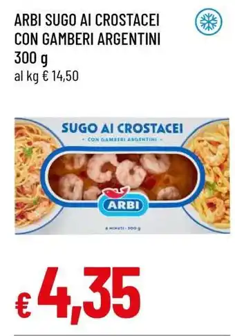 Famila ARBI Sugo ai Crostacei con Gamberi Argentini offerta
