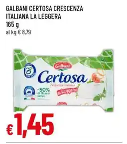 Famila GALBANI CERTOSA CRESCENZA ITALIANA LA LEGGERA offerta