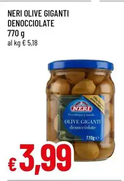 Famila NERI OLIVE GIGANTI DENOCCIOLATE offerta