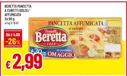 Famila Beretta Pancetta a Cubetti Dolce/Affumicata offerta