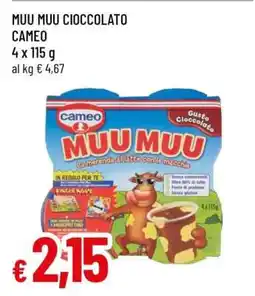 Famila MUU MUU CIOCCOLATO CAMEO offerta
