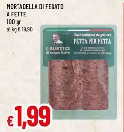 Famila Mortadella di Fegato a Fette offerta