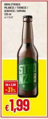 Famila BIRRA STRONZA offerta