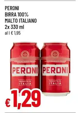 Famila PERONI BIRRA 100% MALTO ITALIANO offerta