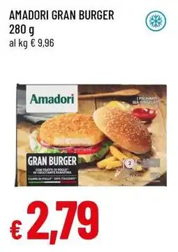 Famila AMADORI GRAN BURGER offerta