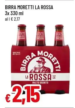 Famila BIRRA MORETTI LA ROSSA offerta