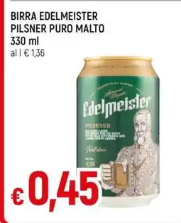 Famila Birra Edelmeister Pilsner Puro Malto offerta