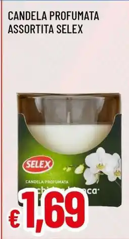 Famila CANDELA PROFUMATA ASSORTITA SELEX offerta