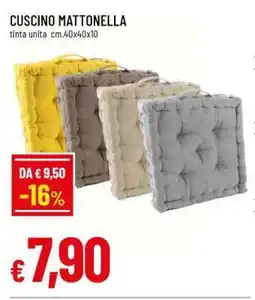 Famila CUSCINO MATTONELLA offerta
