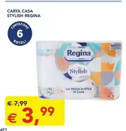 Esselunga CARTA CASA STYLISH REGINA offerta