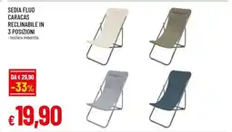 Famila Sedia Fluo Caracas offerta