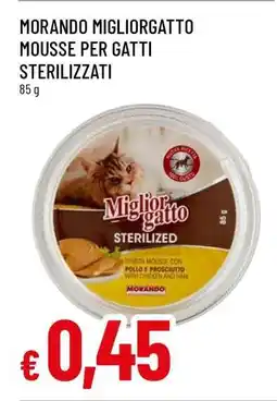 Famila MORANDO MIGLIORGATTO MOUSSE PER GATTI STERILIZZATI offerta