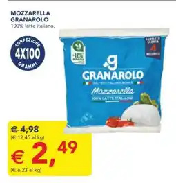 Esselunga MOZZARELLA GRANAROLO offerta