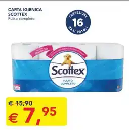 Esselunga Carta Igienica Scottex offerta