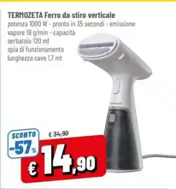Famila TERMOZETA Ferro da stiro verticale offerta