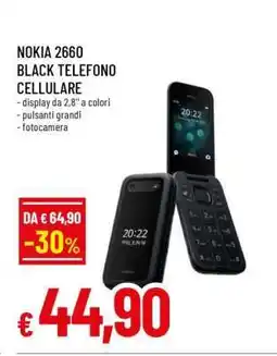 Famila NOKIA 2660 BLACK TELEFONO CELLULARE offerta