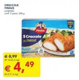 Esselunga Croccole Findus offerta