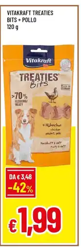 Famila VITAKRAFT TREATIES BITS + POLLO offerta