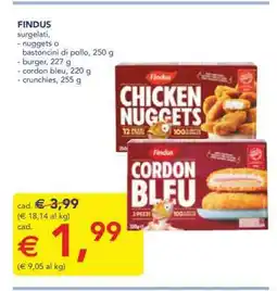 Esselunga Findus surgelati offerta