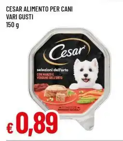 Famila CESAR ALIMENTO PER CANI VARI GUSTI offerta