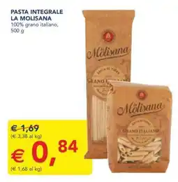 Esselunga PASTA INTEGRALE LA MOLISANA offerta
