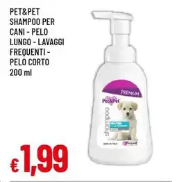 Famila PET&PET SHAMPOO PER CANI offerta
