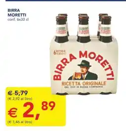 Esselunga BIRRA MORETTI offerta