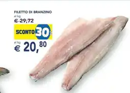 Esselunga Filetto di branzino offerta