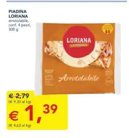 Esselunga PIADINA LORIANA offerta