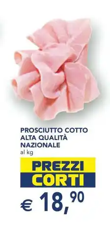 Esselunga PROSCIUTTO COTTO ALTA QUALITÀ NAZIONALE offerta