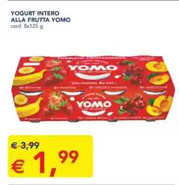 Esselunga Yogurt Intero alla Frutta Yomo offerta