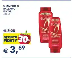Esselunga Shampoo o Balsamo Elvive offerta