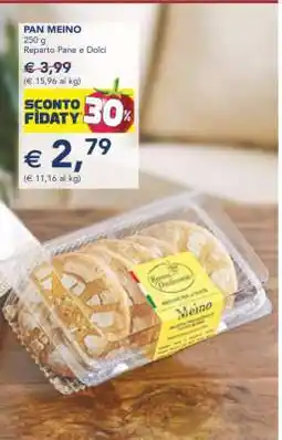 Esselunga PAN MEINO offerta