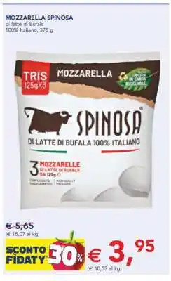 Esselunga MOZZARELLA SPINOSA offerta