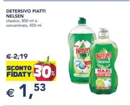 Esselunga Detersivo Piatti Nelsen offerta