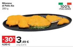 Carrefour Milanese di Pollo Aia offerta
