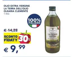 Esselunga Olio Extra Vergine La Terra dell'Olio Olearia Clemente offerta
