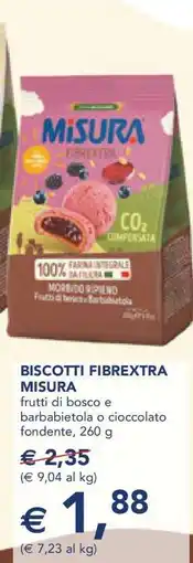 Esselunga BISCOTTI FIBREXTRA MISURA offerta