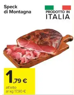 Carrefour Speck di Montagna offerta