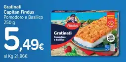 Carrefour Gratinati Capitan Findus offerta