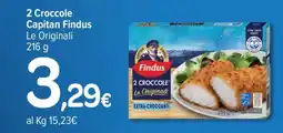 Carrefour 2 CROCCOLE CAPITAN FINDUS offerta