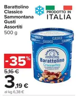 Carrefour Barattolino Classico Sammontana Gusti Assortiti offerta