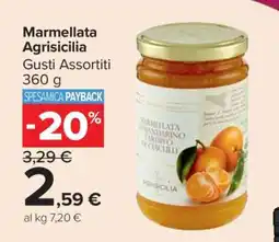 Carrefour Marmellata Agrisicilia offerta