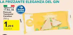 Carrefour Pane per Tramezzini Carrefour offerta