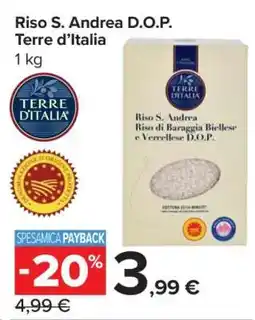 Carrefour Riso S. Andrea D.O.P. Terre d’Italia offerta